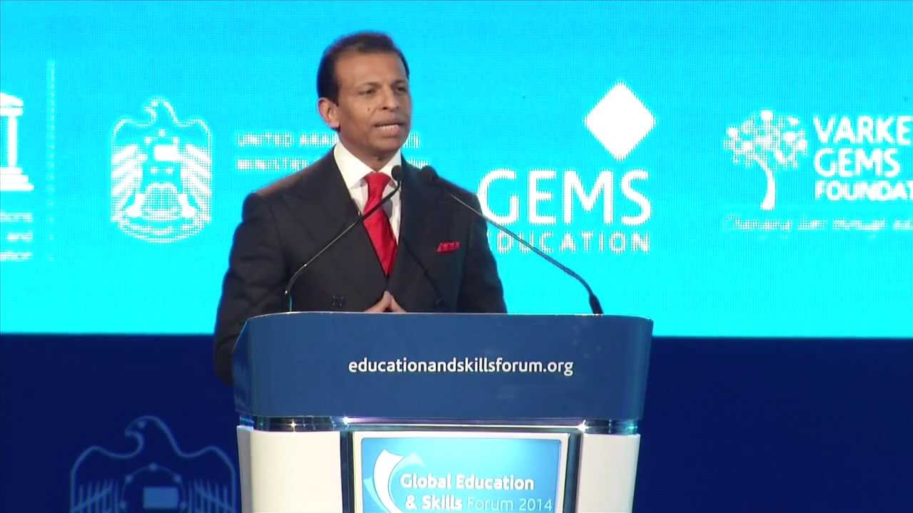 Sunny Varkey launches the Global Teacher Prize