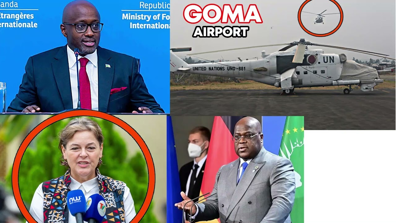 Indege yambere iguye i Goma kukibuga,nyuma yumwaka,hatangajwe amataliki yagahenge kuva angola