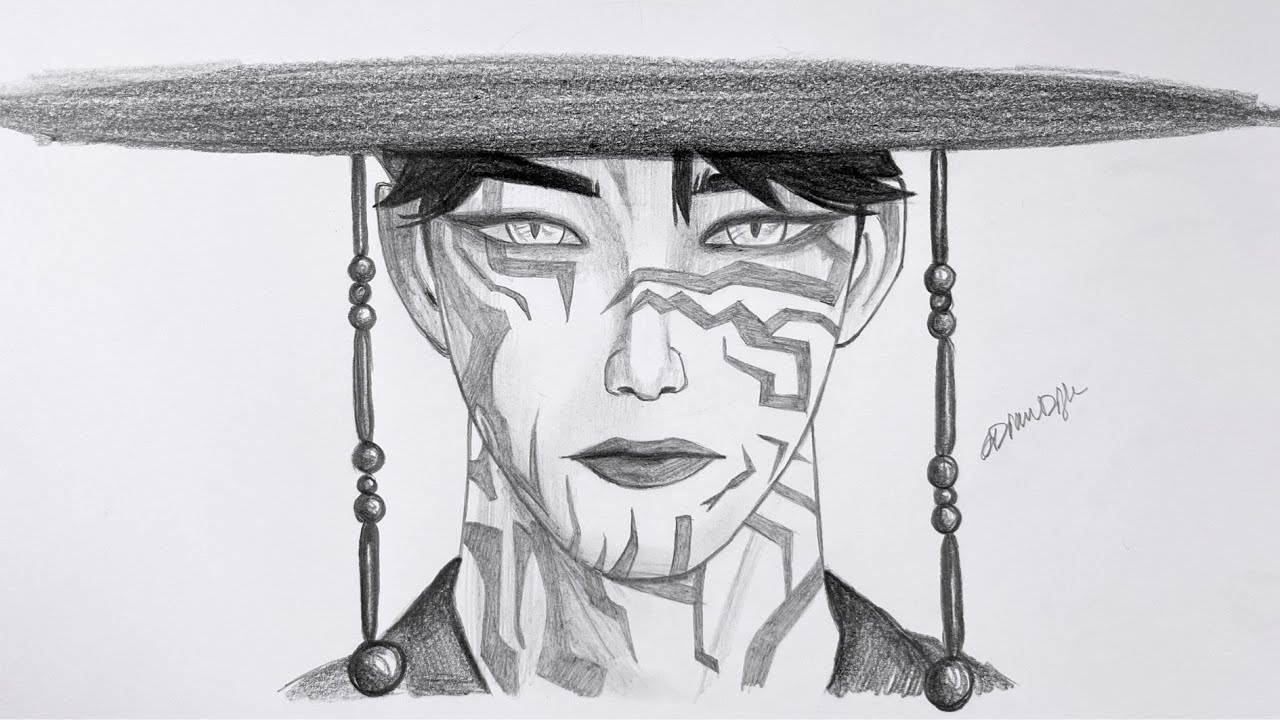 How to Draw Jinu Saja Boys from K-pop Demon Hunters | For Beginners