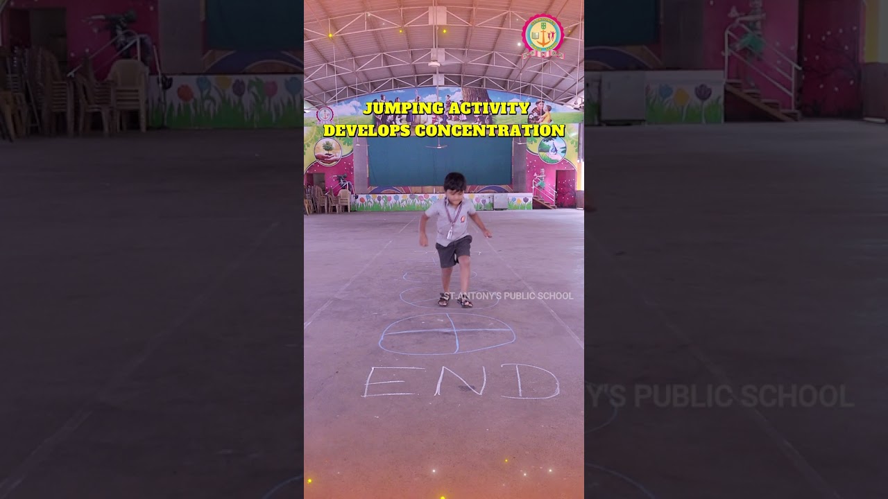 St. Antony’s Public School || Pre-KG kids || Jumping Activity
