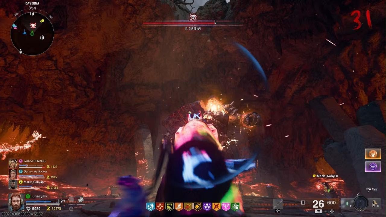 EL GUARDIAN VS MINEITO BO6 ZOMBIES