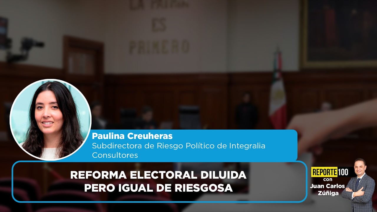Reforma electoral diluida pero igual de riesgosa | REPORTE 100