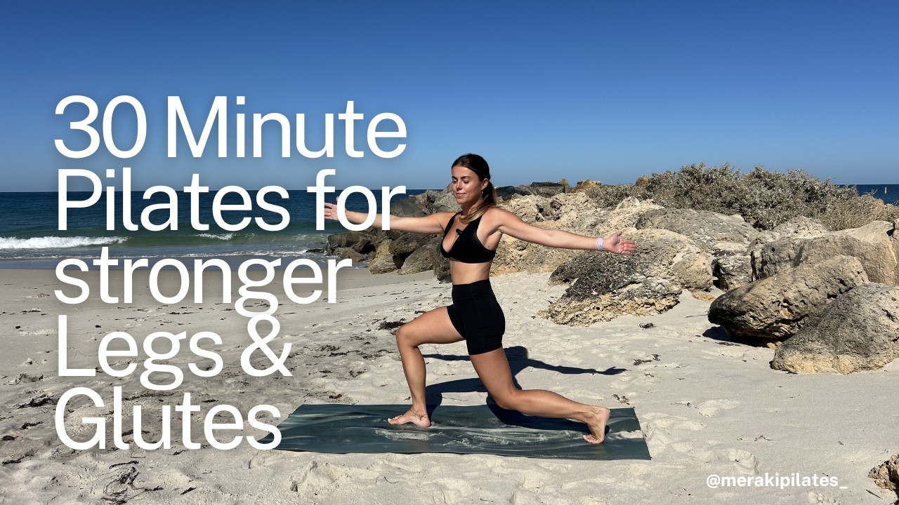 30 Minute Pilates for Strong Legs & Glutes No Equipment