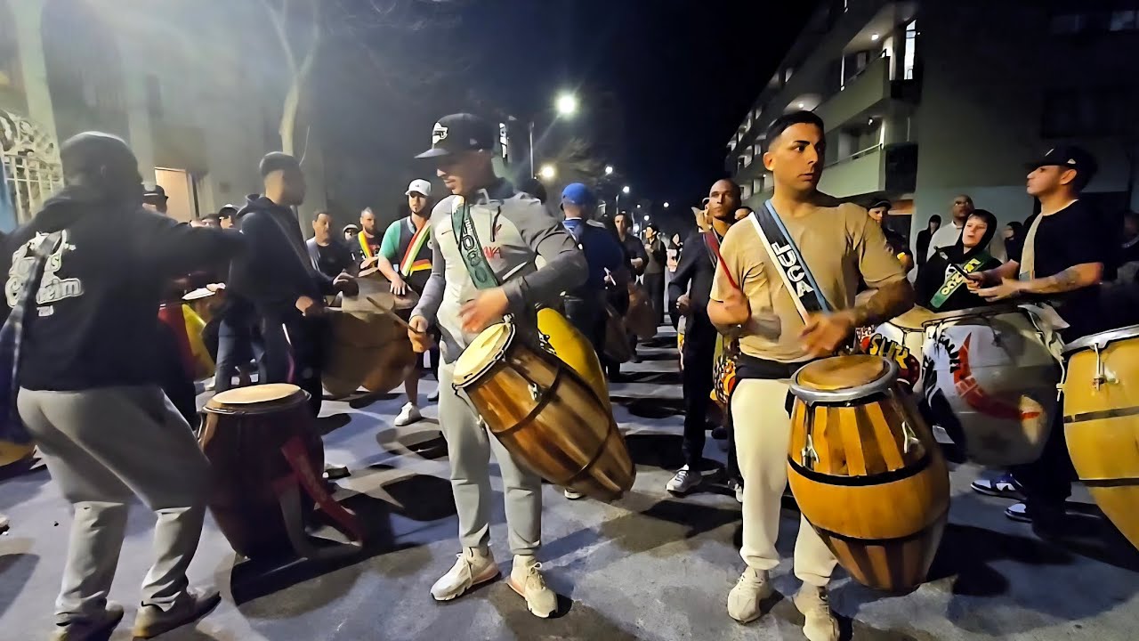 Comparsa Lonjas de Cuareim. Ensayo del sábado 30/08/2025. 