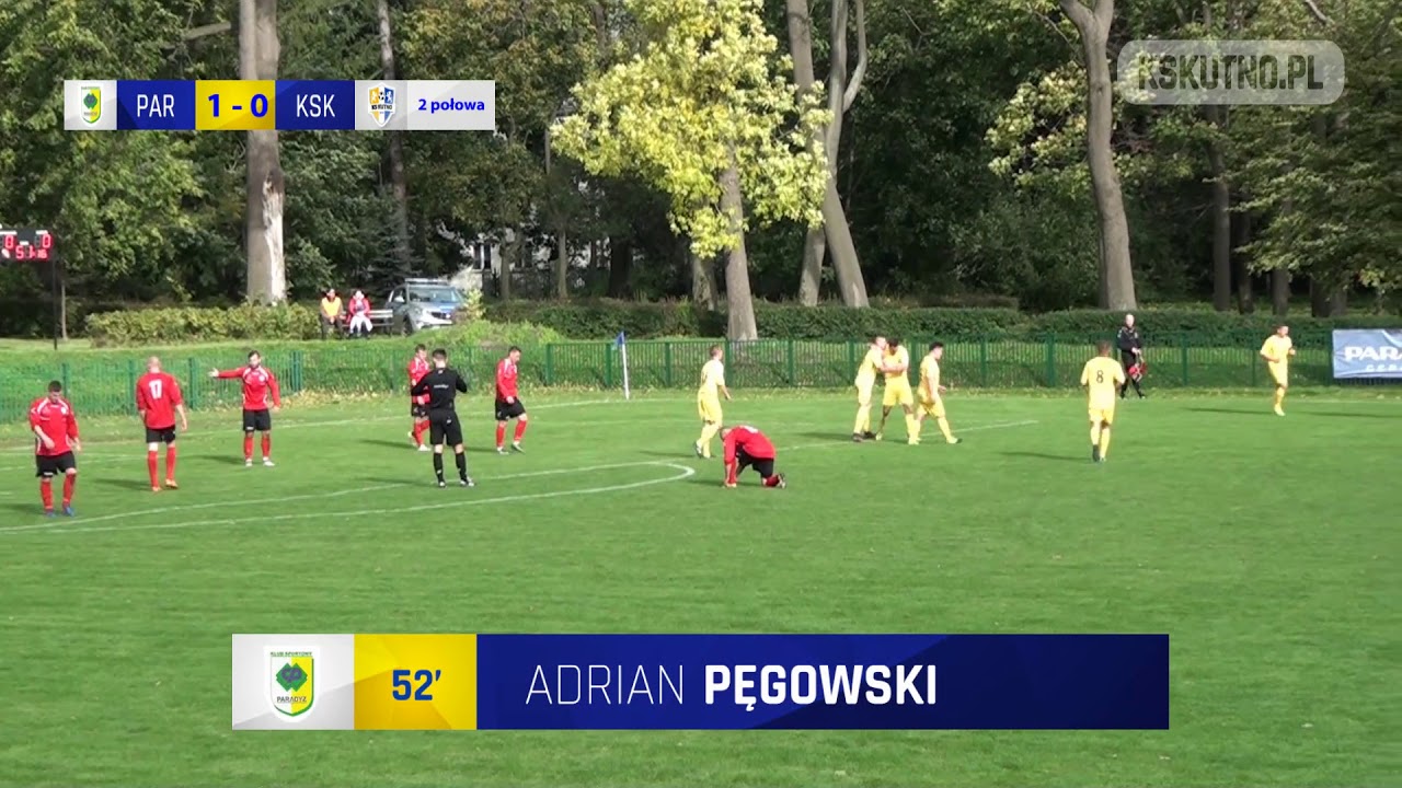 KS Paradyż - KS Sand-Bus Kutno 1:0 (0:0)