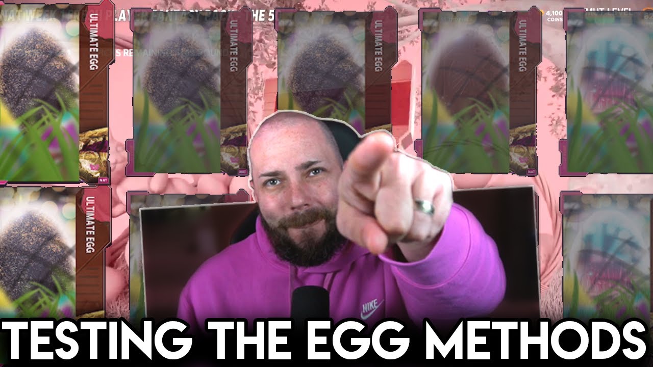 TESTING THE EGG METHODS! 4 ULTIMATE EGGS PULLED!