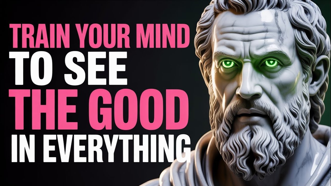 Train Your Mind To See The Good In Any Situation - 99%% MISS This Truth Stoicism