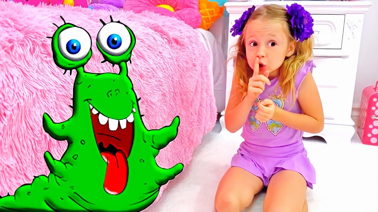 Nastya e a história de um monstro debaixo da cama