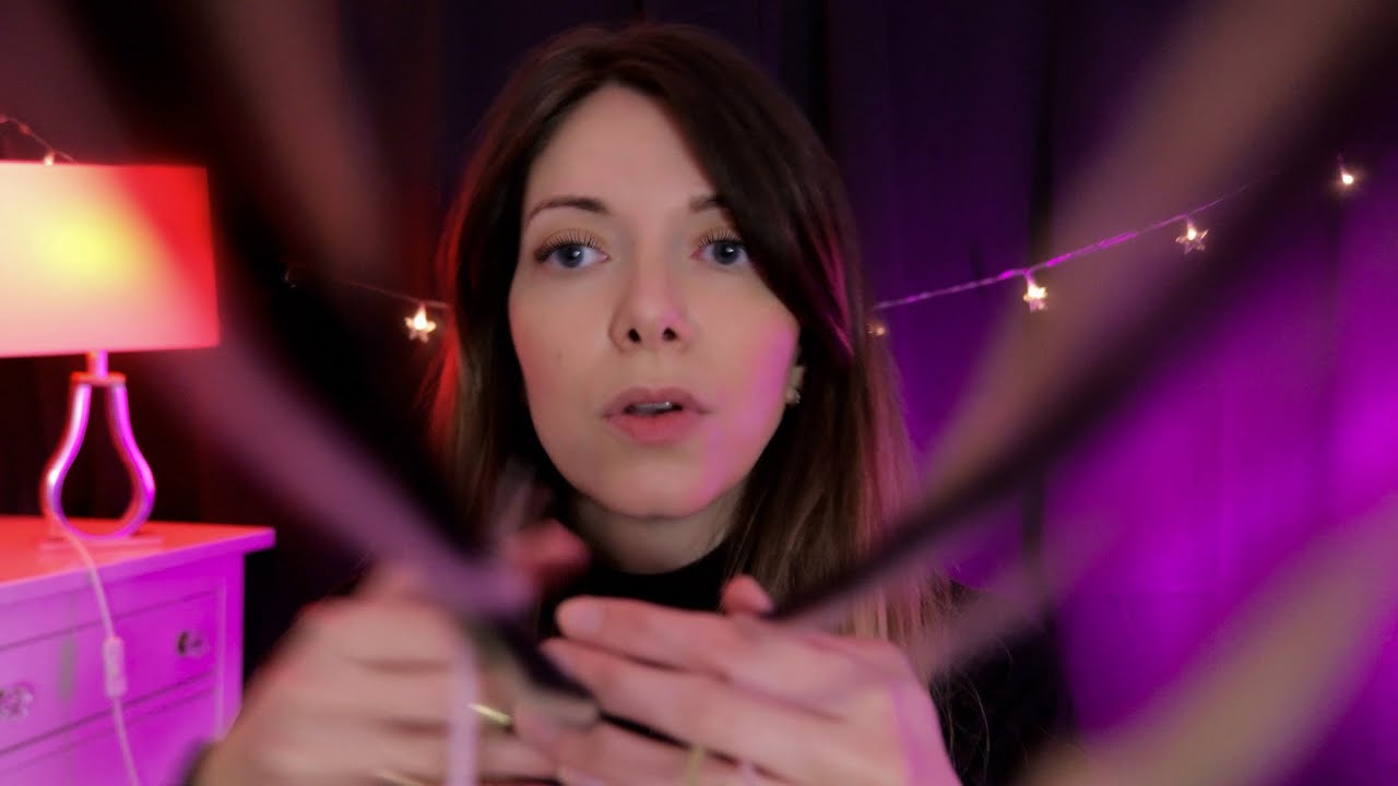 ASMR | Limpio tu energía negativa | Ritual cortando hilos | Love ASMR en español