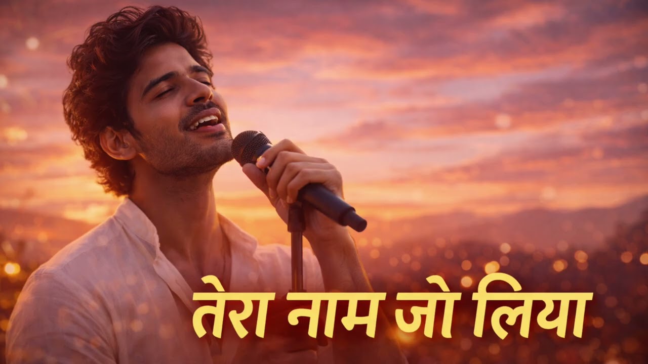 Tera Naam Jo Liya | 90s Romantic Bollywood Song | Feel Good Love Melody