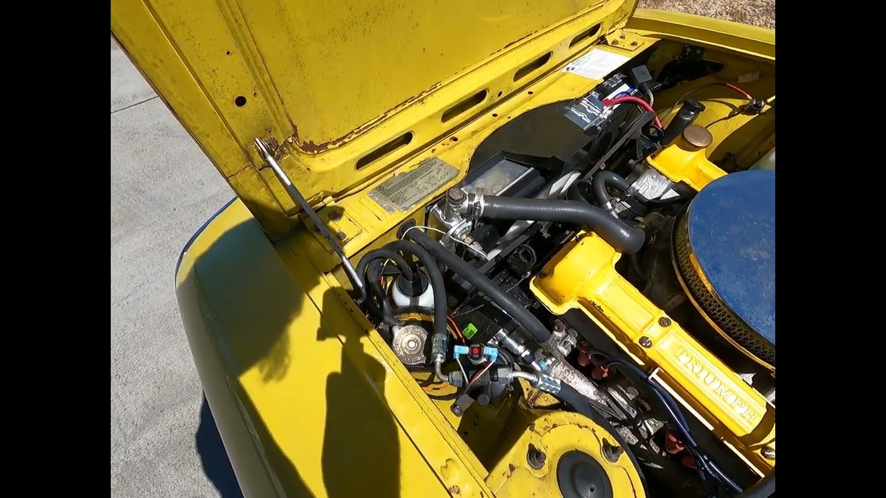 1973 Triumph Stag Radiator and AC Upgrades