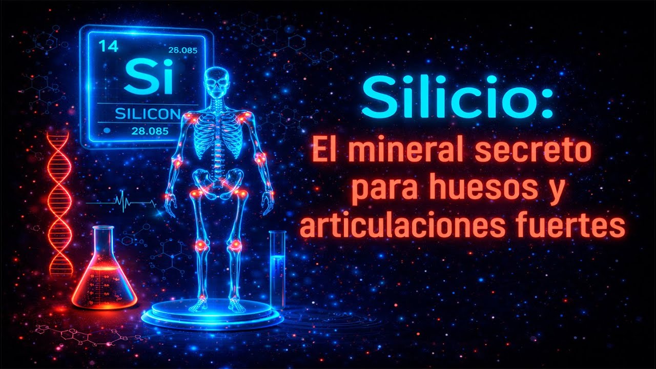 Silicio: El mineral secreto para huesos y articulaciones fuertes