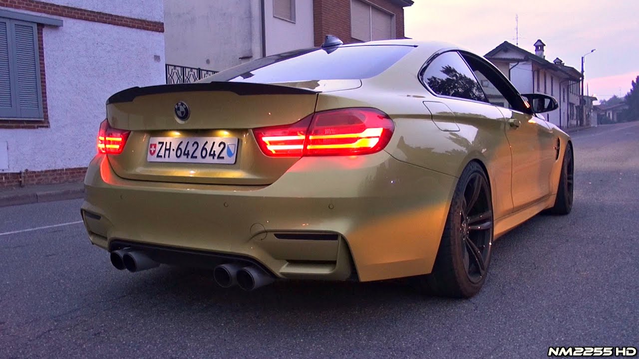 BMW M4 F82 with Eisenmann Catback + Akrapovic Catless Downpipes - LOUD Sound