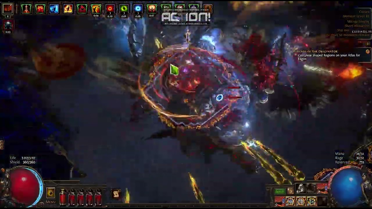 POE GENERAL CRY UBER CORTEX