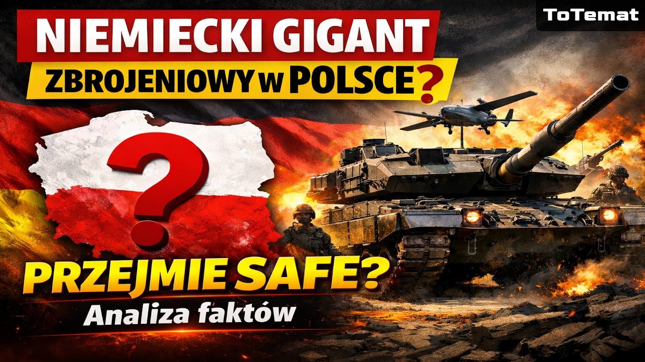 Niemiecki zbrojeni&oacute;wka przejmie miliardy z Polskiego SAFE? Analiza strategii PO