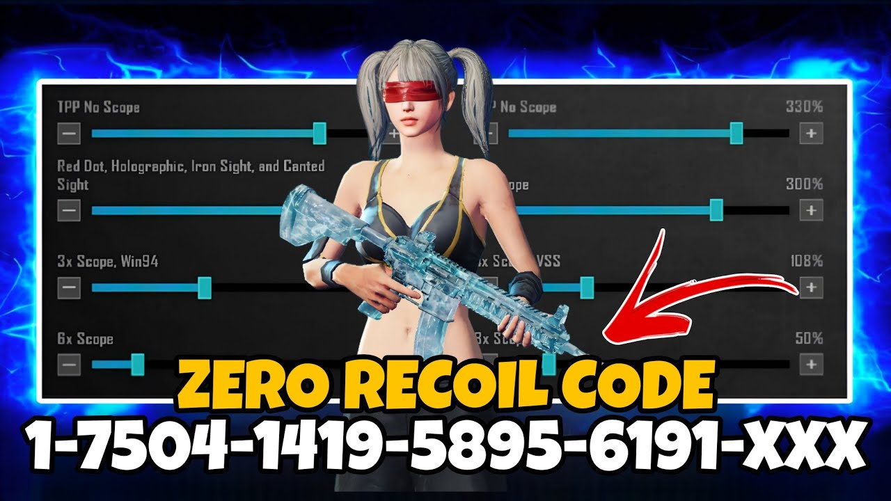 BGMI Best Sensitivity & Control Layout🔥 Zero Recoil for All Devices(Gyro & Non-Gyro)