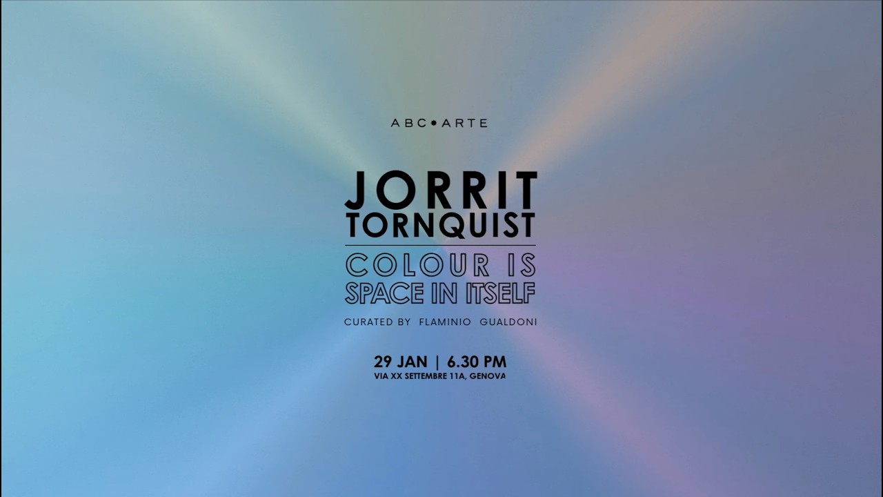 🎨 Jorrit Tornquist – Colour is Space in Itself