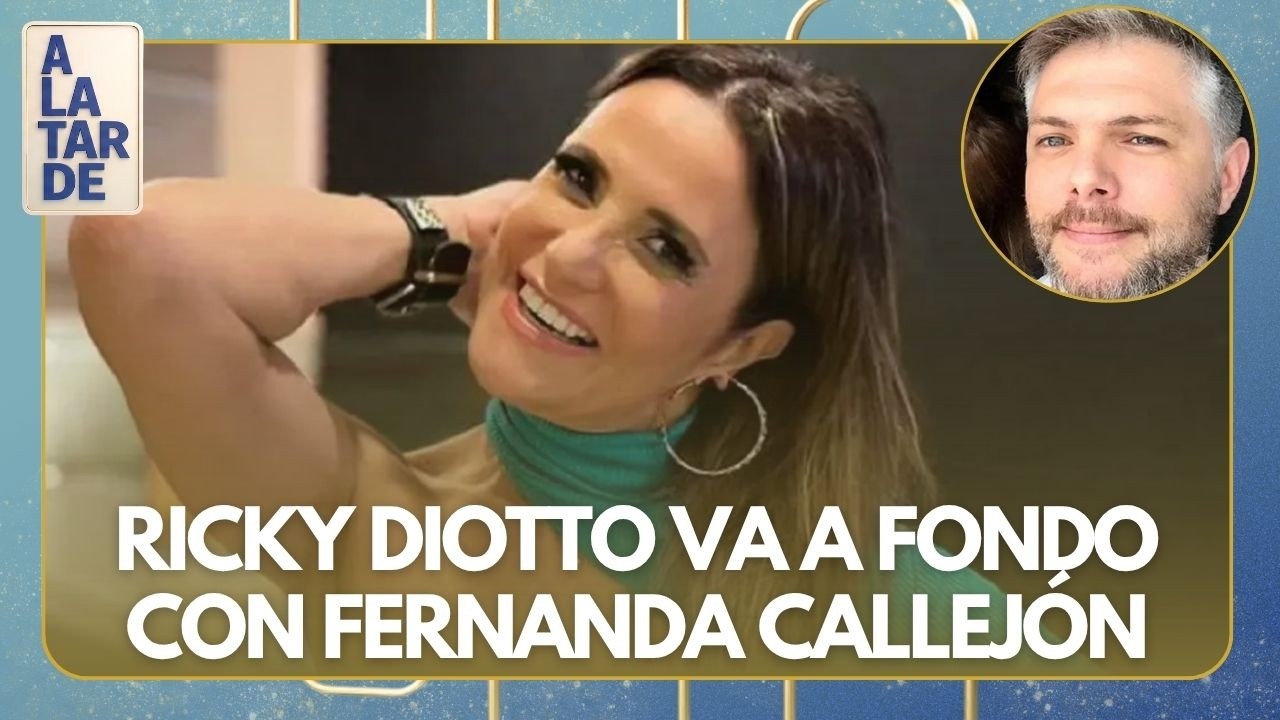 💥POL&Eacute;MICA TOTAL ENTRE FERNANDA CALLEJ&Oacute;N Y RICKY DIOTTO