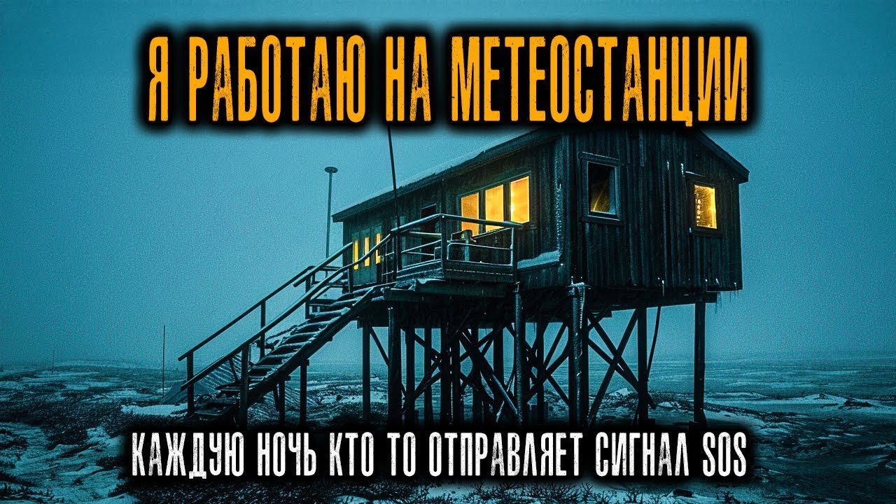 Я Работаю на Метеостанции в Канадской Арктике  Каждую ночь поступает ЗАГАДОЧНЫЙ сигнал SOS