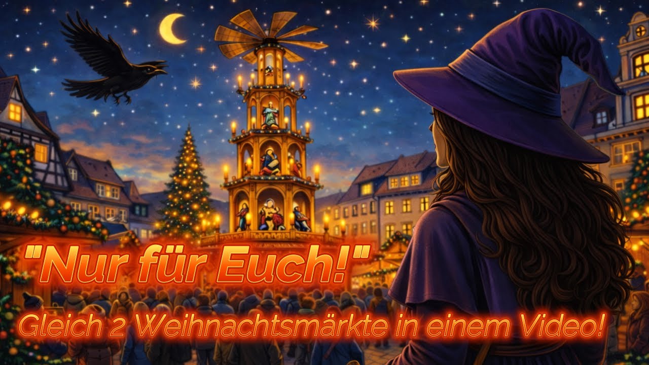 Adventszauber im Harz ✨ | Weihnachtsmarkt Quedlinburg & Wernigerode - Die Harzer Wanderhexe on Tour