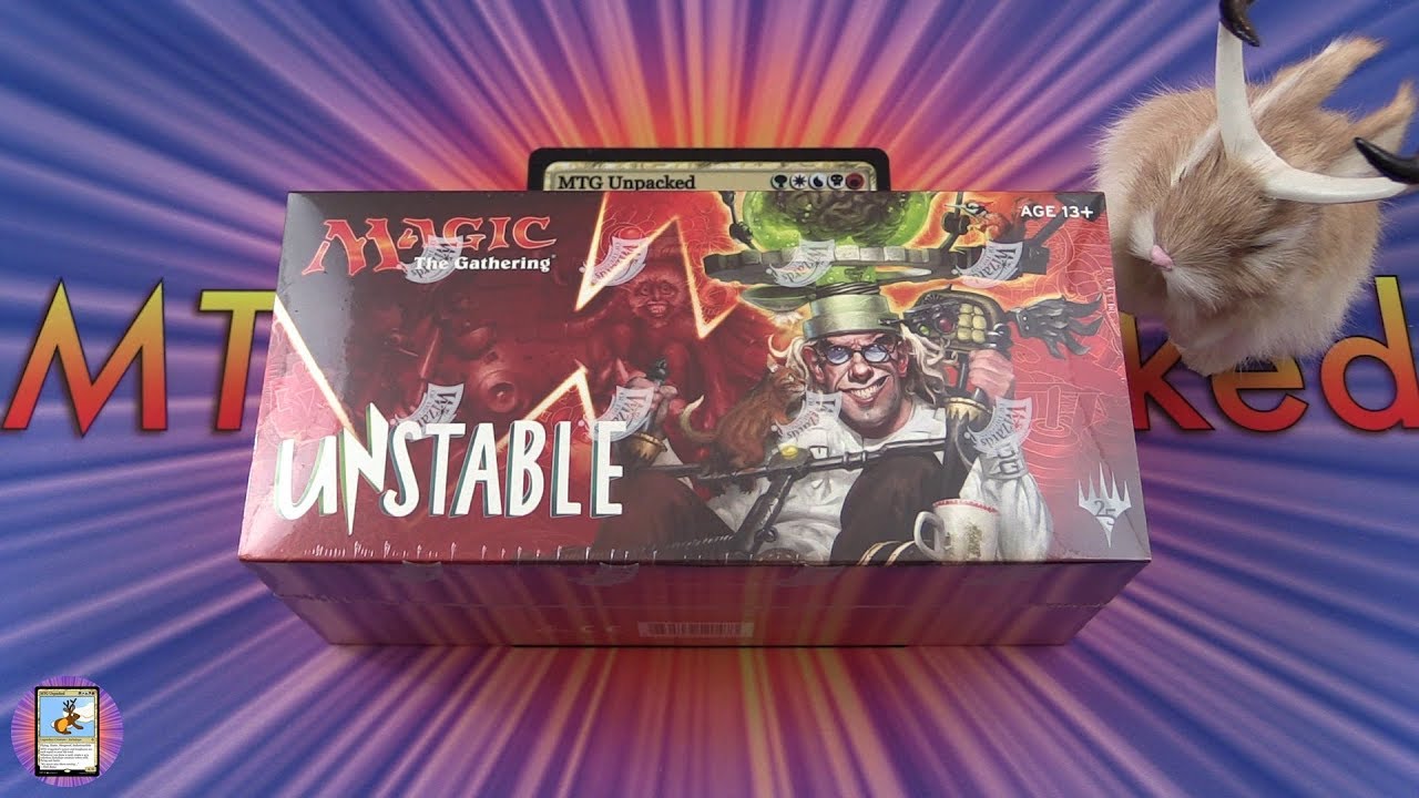 Snacking on Unstable #1 pack opening / unboxing