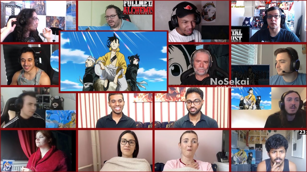 Fullmetal Alchemist: Brotherhood Ending 2「Let it Out」- React Mashup (鋼の錬金術師 FULLMETAL ALCHEMIST ED2)
