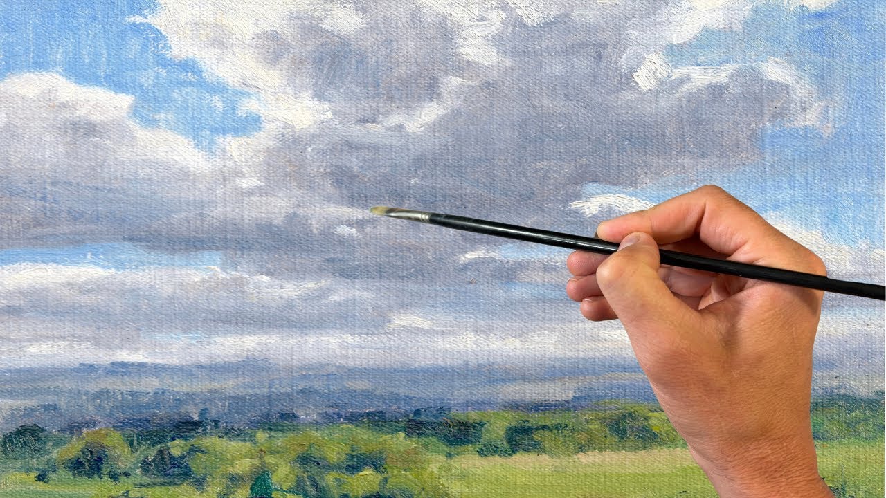 Struggling With Painting CLOUDS? Watch This!