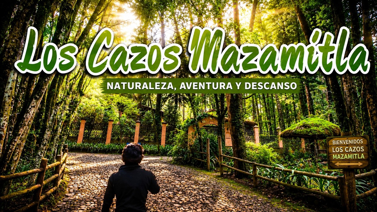 Este CAMINO a la CASCADA parece SACADO de CUENTO de HADAS 🌲▶QUE HACER en MAZAMITLA JALISCO ◀