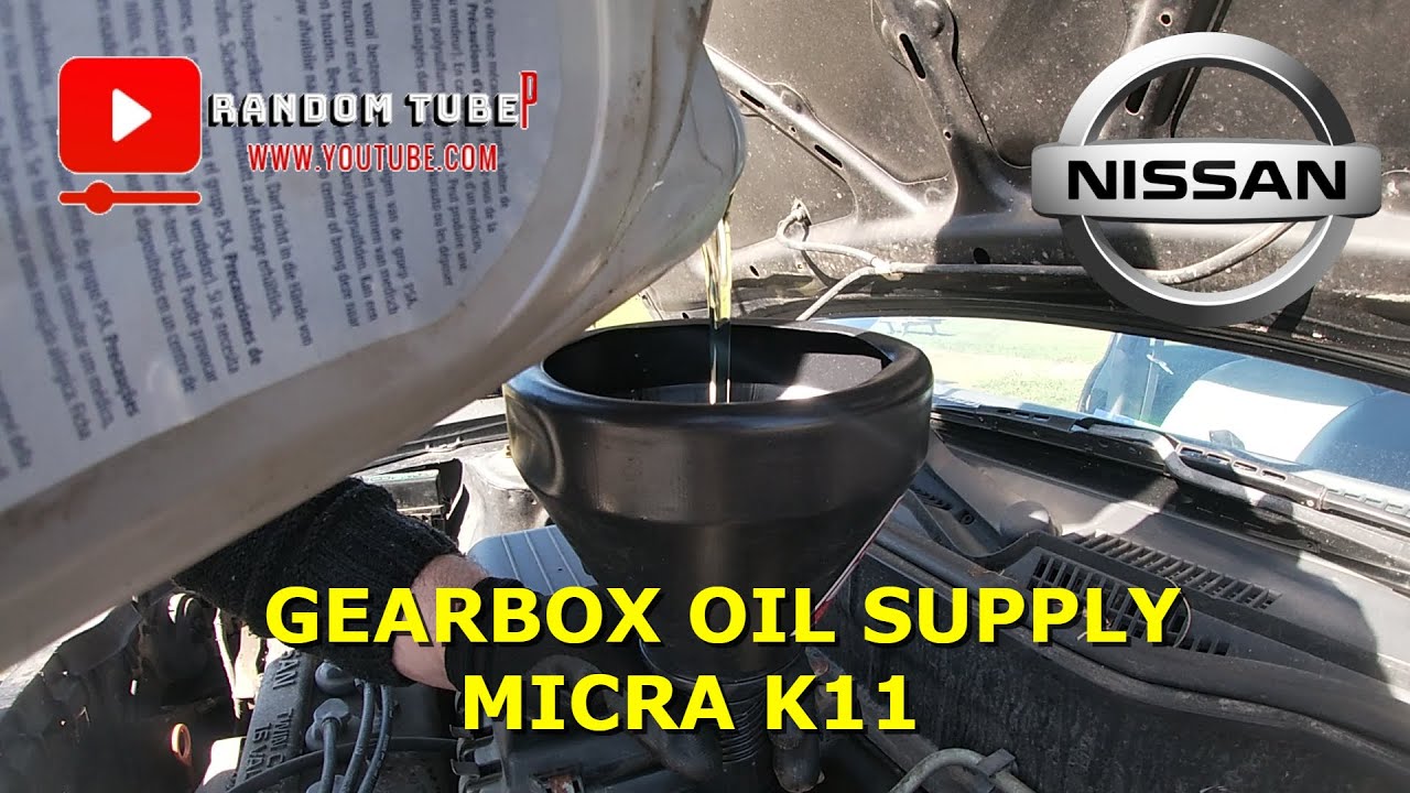 Поставка масла Nissan Micra K11 GearBox.