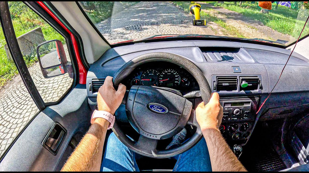 2009 Ford Transit Connect (1.8 Duratorq TDCi 90 hp) | POV Test Drive #2507 Joe Black