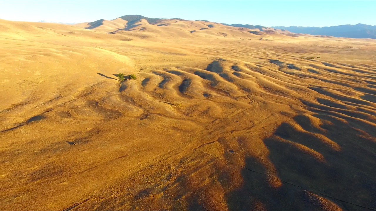 Gigantic Current Ripples in northwestern Montana, USA (Camas Prairie)
