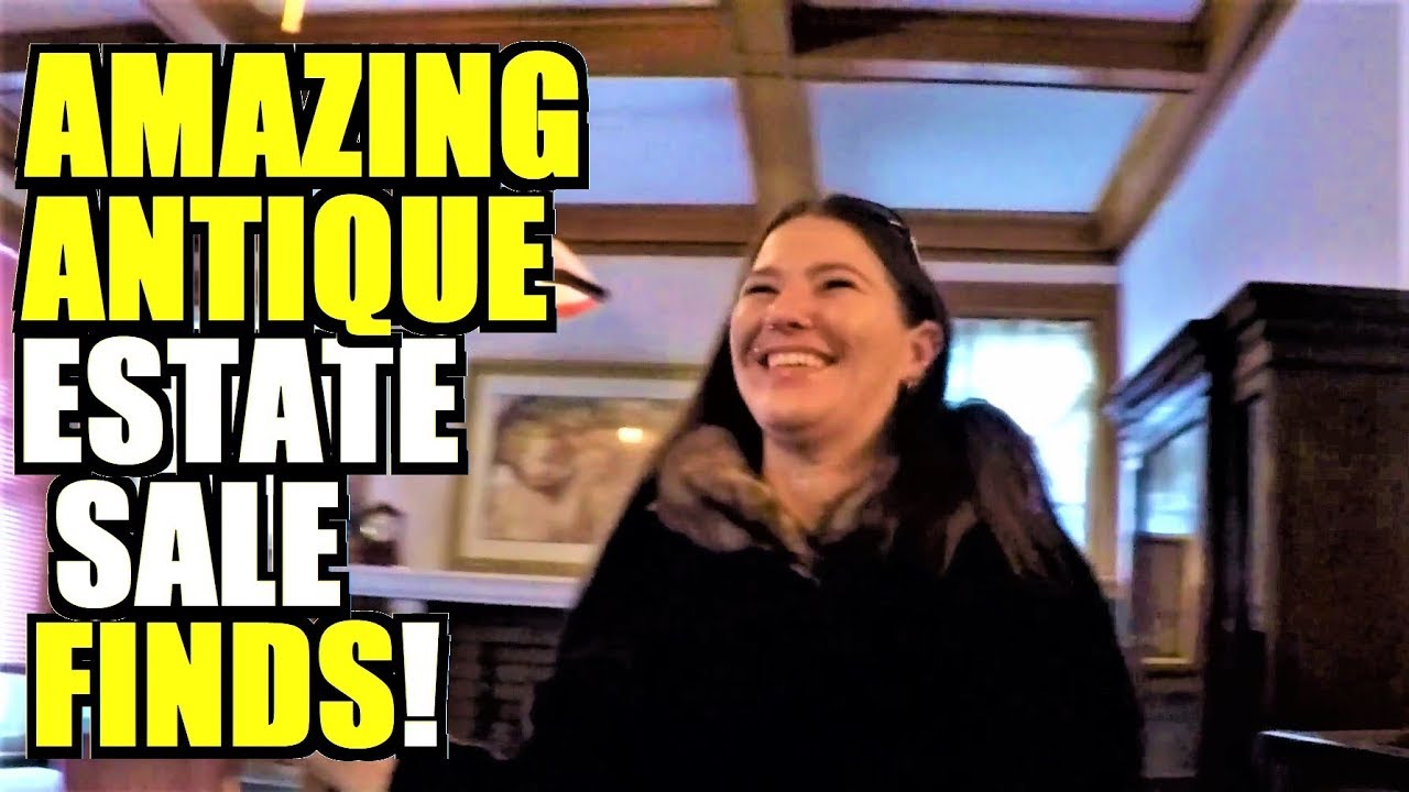 Ep34: WE WENT TO 2 ESTATE SALES!  CHECK OUT WHAT WE FOUND! - The ORIGINAL GoPro Yard Sale Vlog!