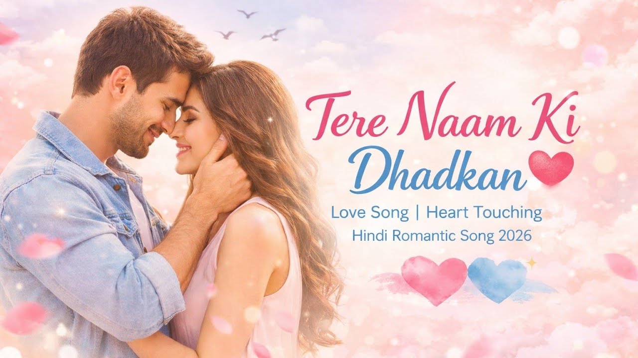 Tere Naam Ki Dhadkan ❤️ | 90s Style Love Song | Heart Touching Hindi Romantic Song 2026