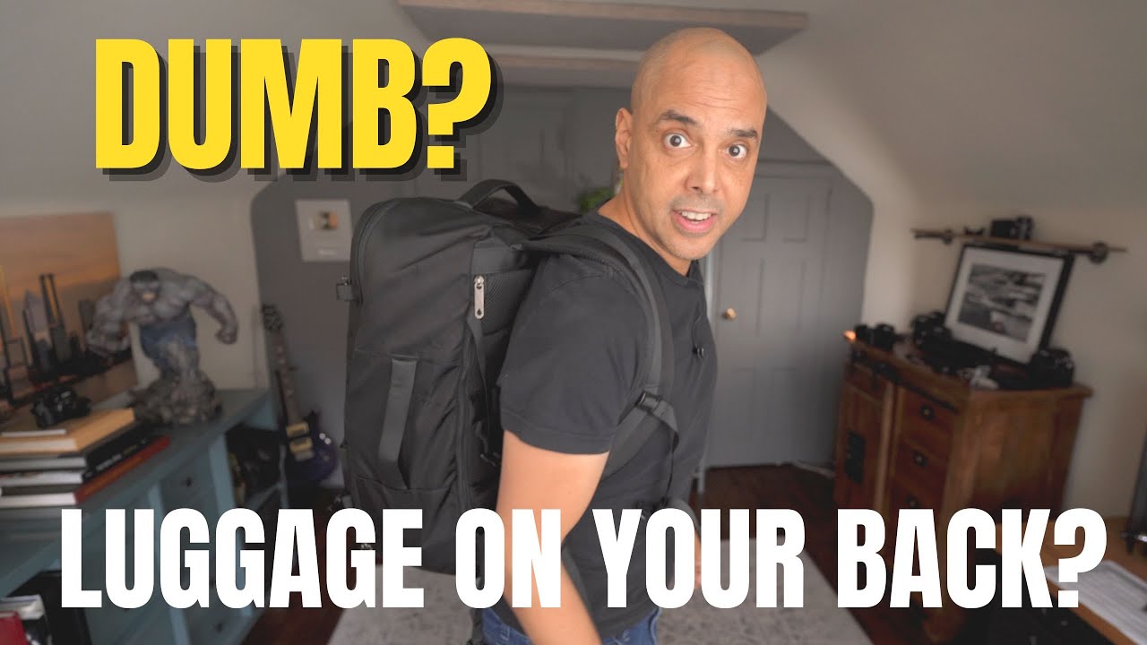 Hey, how about you CARRY your Carry-On luggage? [INATECK 42L TRAVEL BACKPACK]