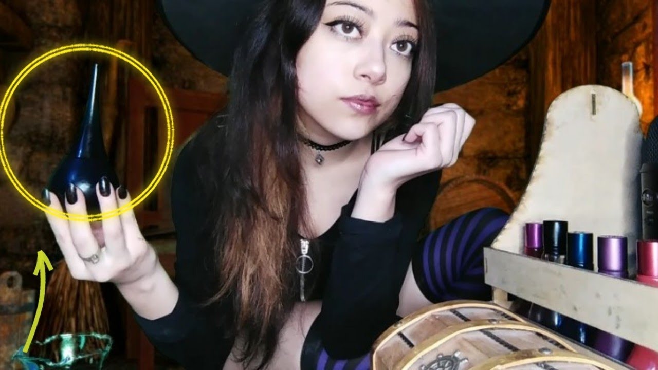 🎃 ASMR | BRUJA TE PREPARA UNA POCIÓN 🪱🔮 | PERFUME PARA QUE TU CRUSH TE AME uwuuu♥️🎃 🪔