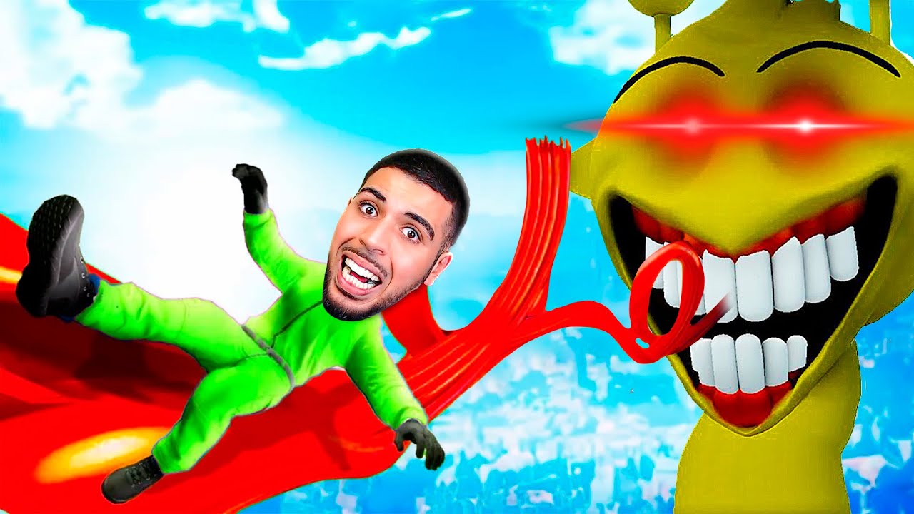 TOBOGGAN GÉANT vs SPRUNKI SONG HORREUR ! Sprunki Evolution vs Souka Poppy Playtime chapitre 3