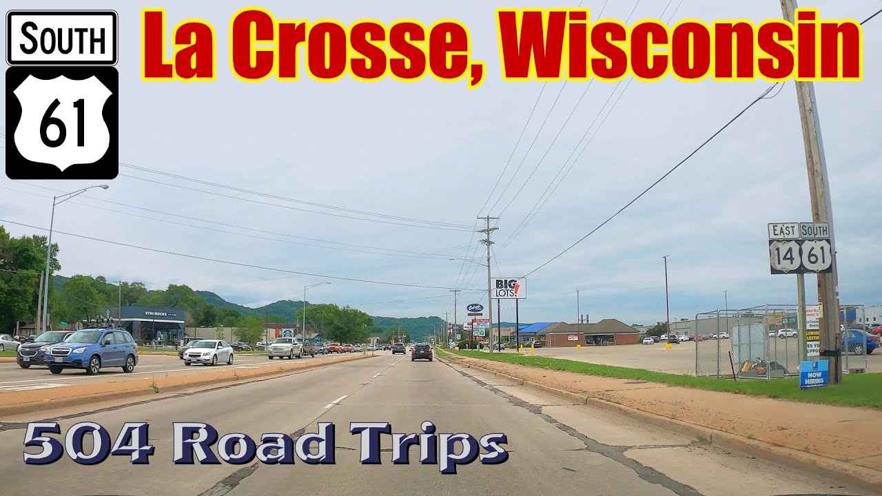 Road Trip #740 - US-61 S - Wisconsin Mile 117-108 - La Crosse
