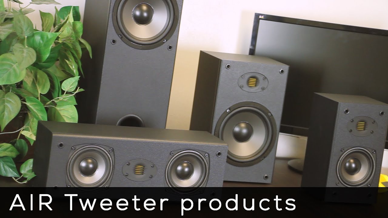 The Full line of AIR speakers from Parts Express