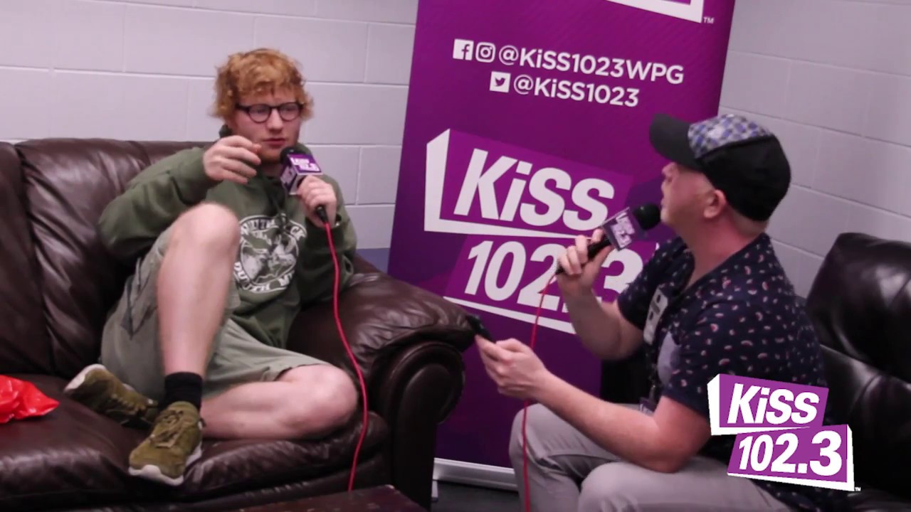 Ed Sheeran Chats with KiSS 102.3