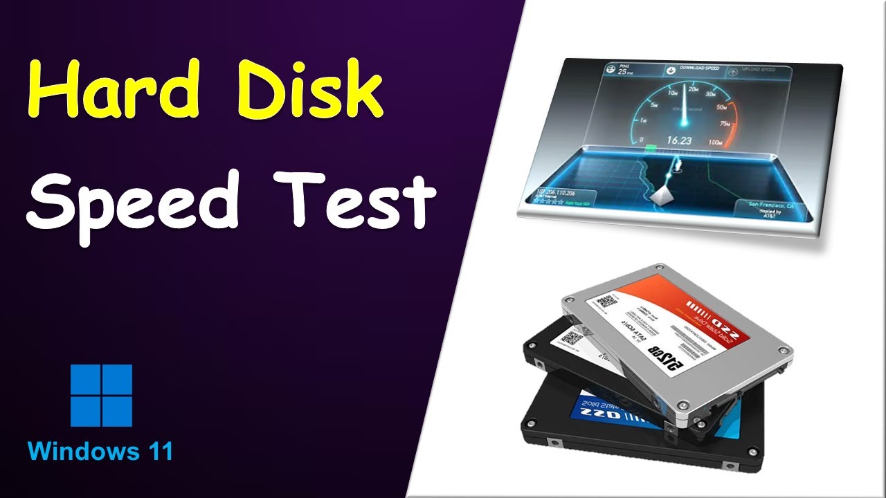 Laptop Hard Drives Speed Test on Windows 10/11 | Read/Write Speed Test of Hard Drives