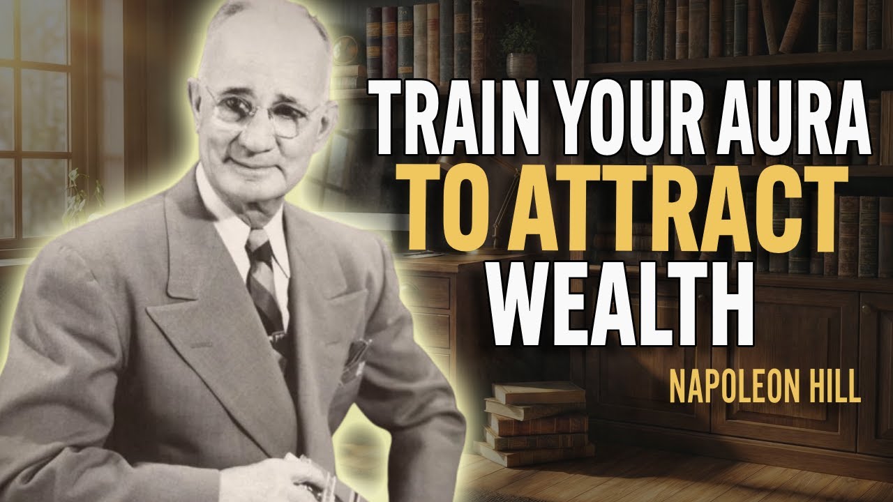 Train Your Aura to Attract Wealth - Napoleon Hill Motivation