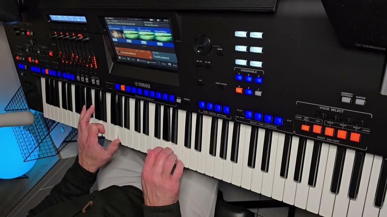 Mir schenke der Ahl e paar Blömcher ( Lotti Krekel ) Cover PiddJo auf Yamaha Genos 2