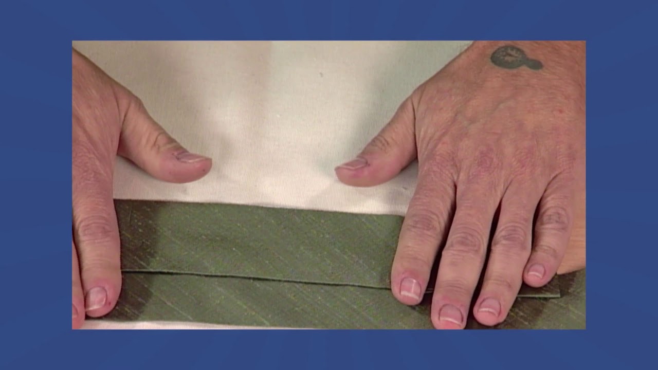 Learn a couture technique for curved tucks on It’s Sew Easy with Kenneth D. King (604-3 )