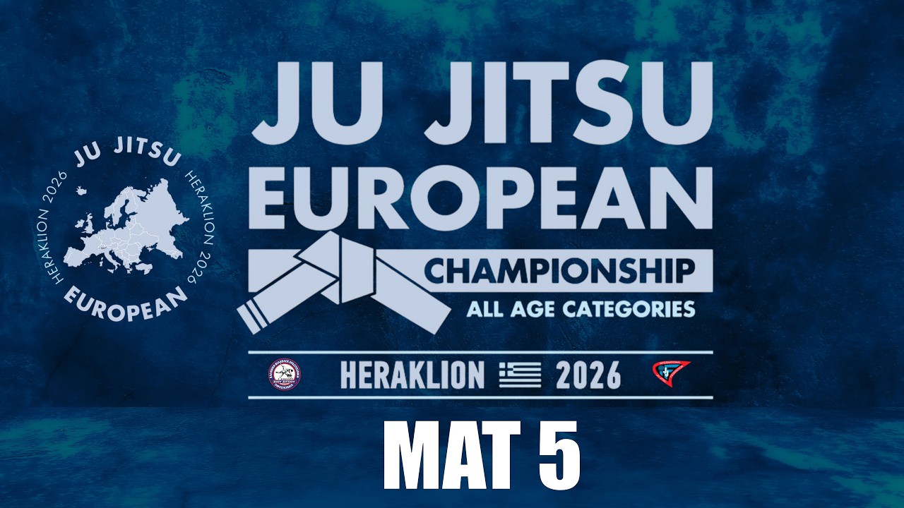 MAT 5| DAY 2 | Ju-Jitsu European Championship 2026 – HERAKLION CRETE