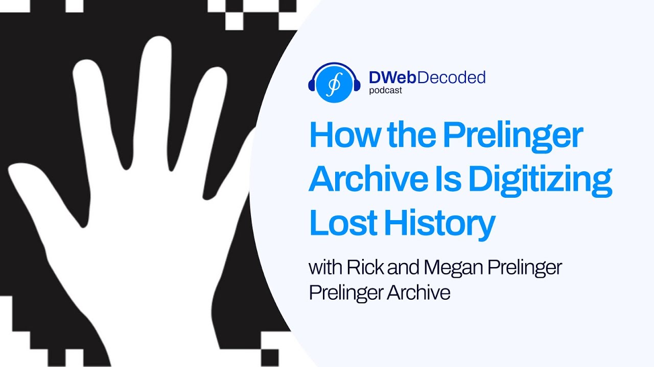 How the Prelinger Archive Is Digitizing Lost History with Megan and Rick Prelinger | DWeb Decoded