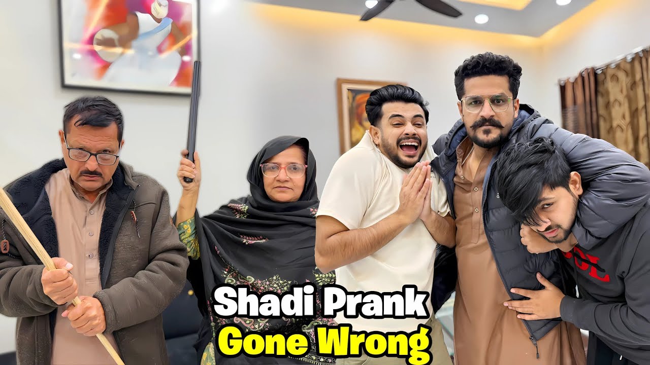 Marriage Prank Ki Waja Se Bohat Mar Pari 😭😭 || Hamza Rone Lag Geya