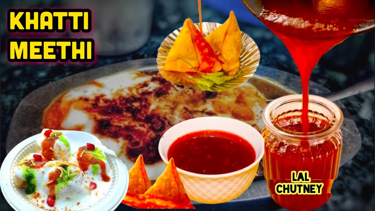Khatti Meethi Lal Chutney Recipe | Ramadan Special Sweet & Tangy Chaat Sauce – Make & Store