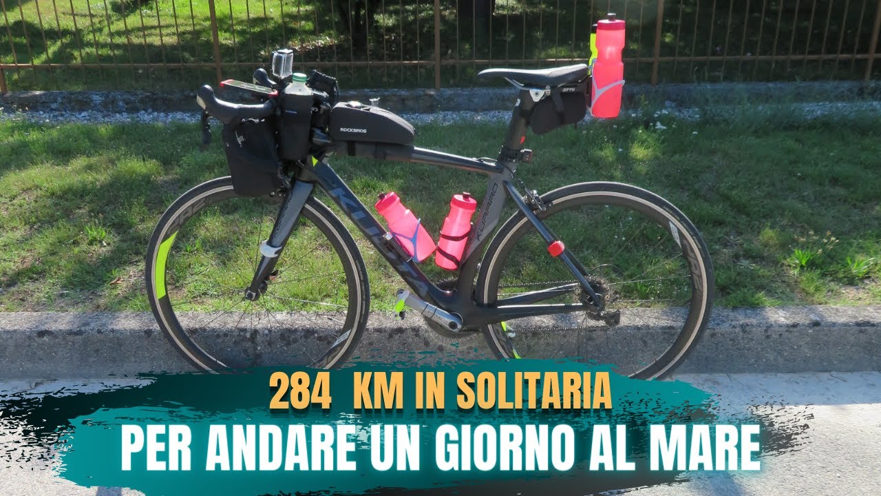 Mi faccio 284 chilometri in bici in solitaria per andare al mare a Bibione Pineda