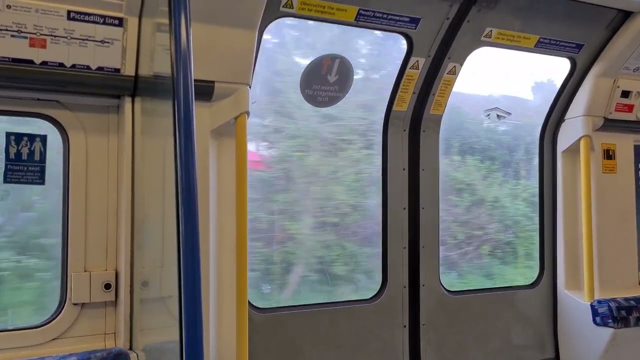 Piccadilly Line Train Journey : Sudbury Town - Sudbury Hill