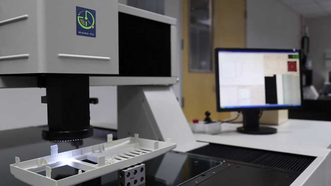 Micro-Vu Measuring Parts for the Plastic Industry #112